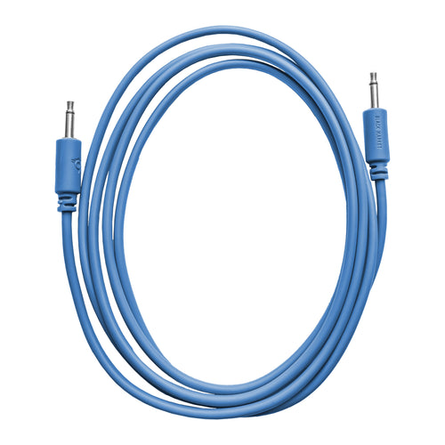 Black Market Modular 3.5mm Patch Cable - 100cm/40" - Blue View 1