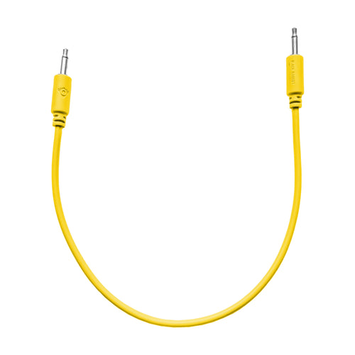 Black Market Modular 3.5mm Patch Cable - 25cm/10" - Yellow View 1
