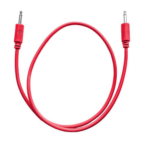 Black Market Modular 3.5mm Patch Cable - 50cm/20" - Peach View 1