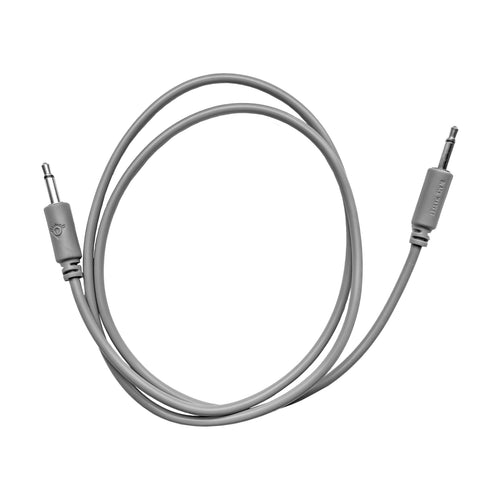 Black Market Modular 3.5mm Patch Cable - 75cm/30" - Gray View 1