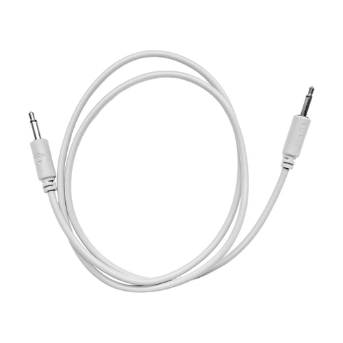Black Market Modular 3.5mm Patch Cable - 75cm/30" - White View 1
