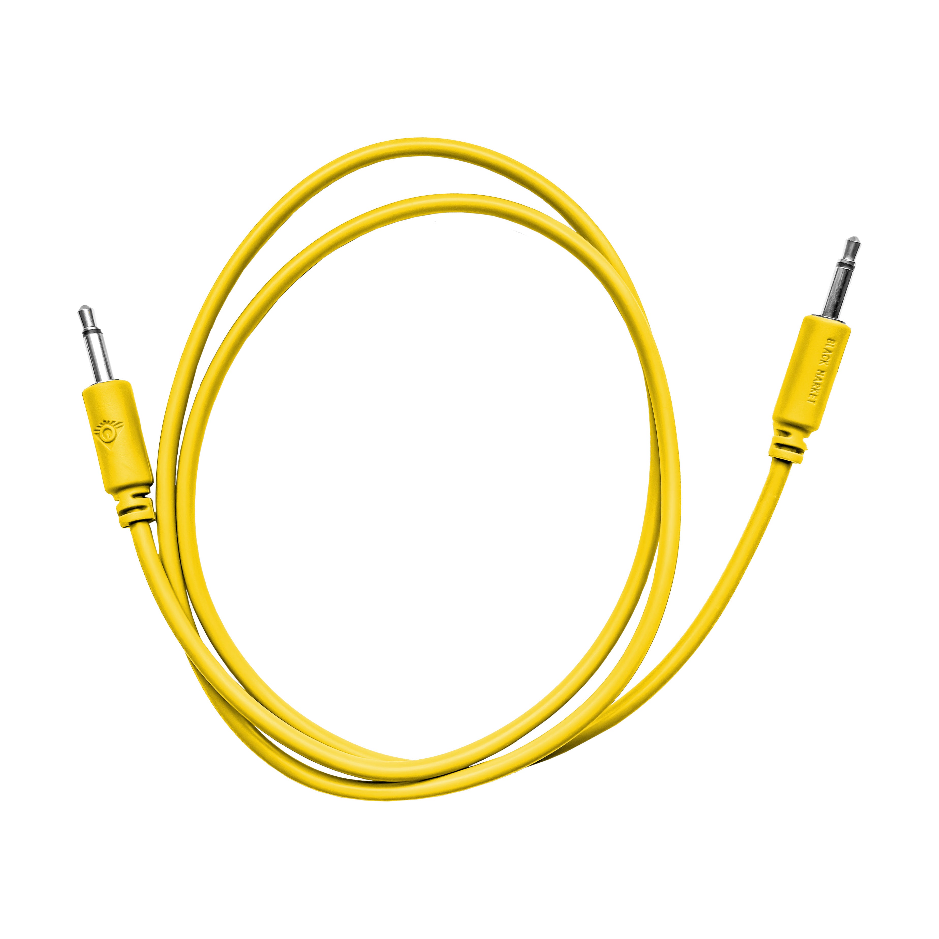 Black Market Modular 3.5mm Patch Cable - 75cm/30" - Yellow View 1