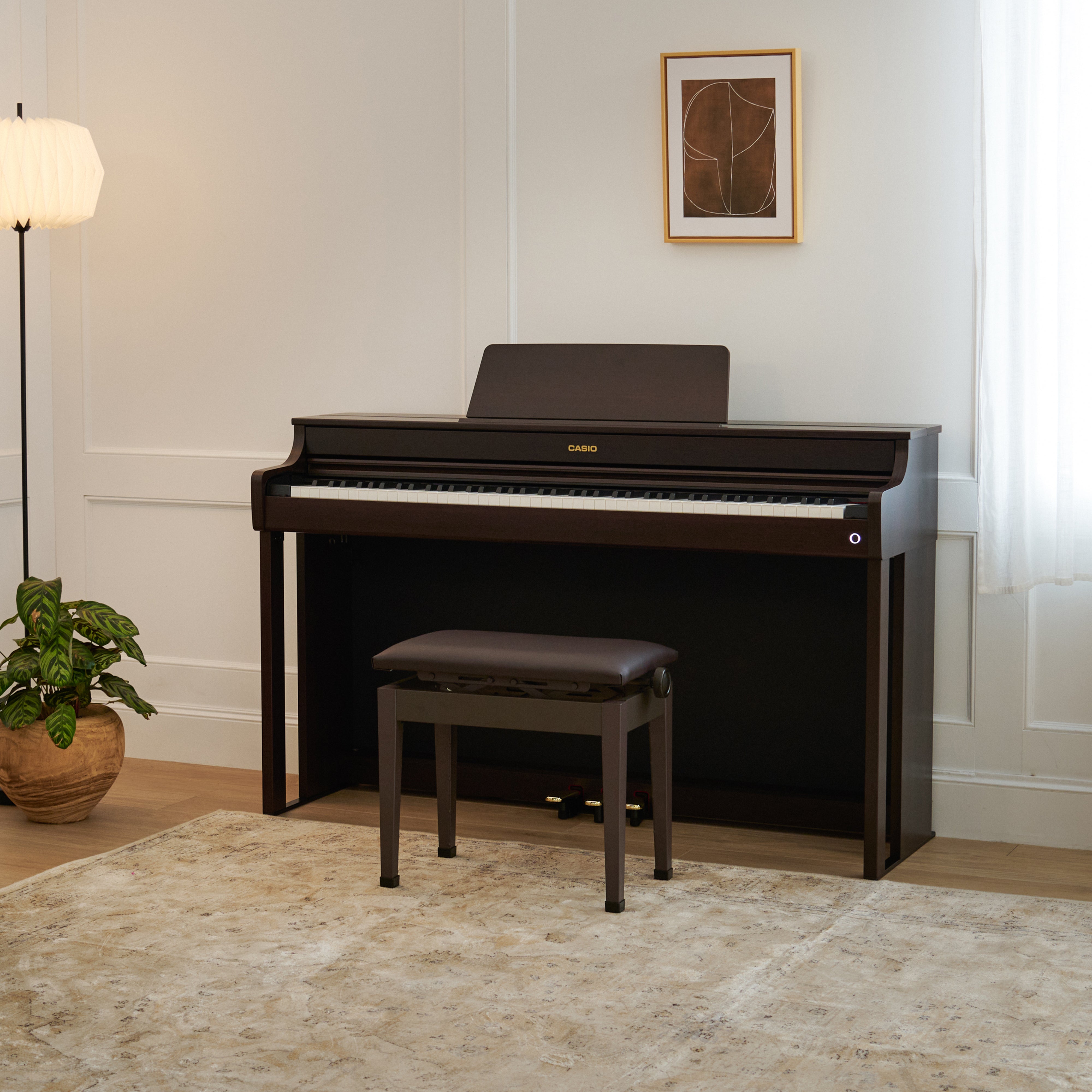Casio Celviano AP-300 Digital Piano - Rosewood - View 1