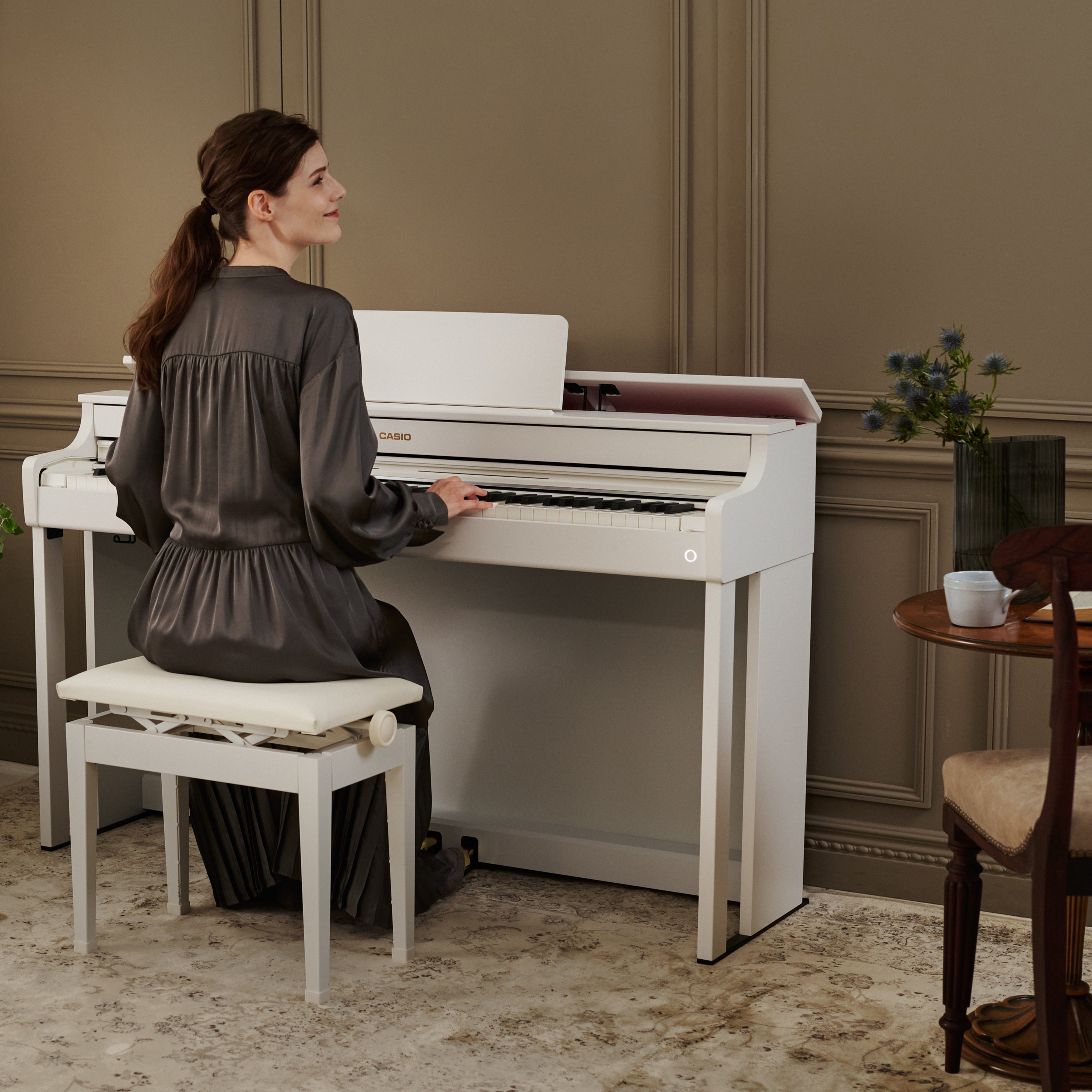 Casio Celviano AP-300 Digital Piano - White - View 6