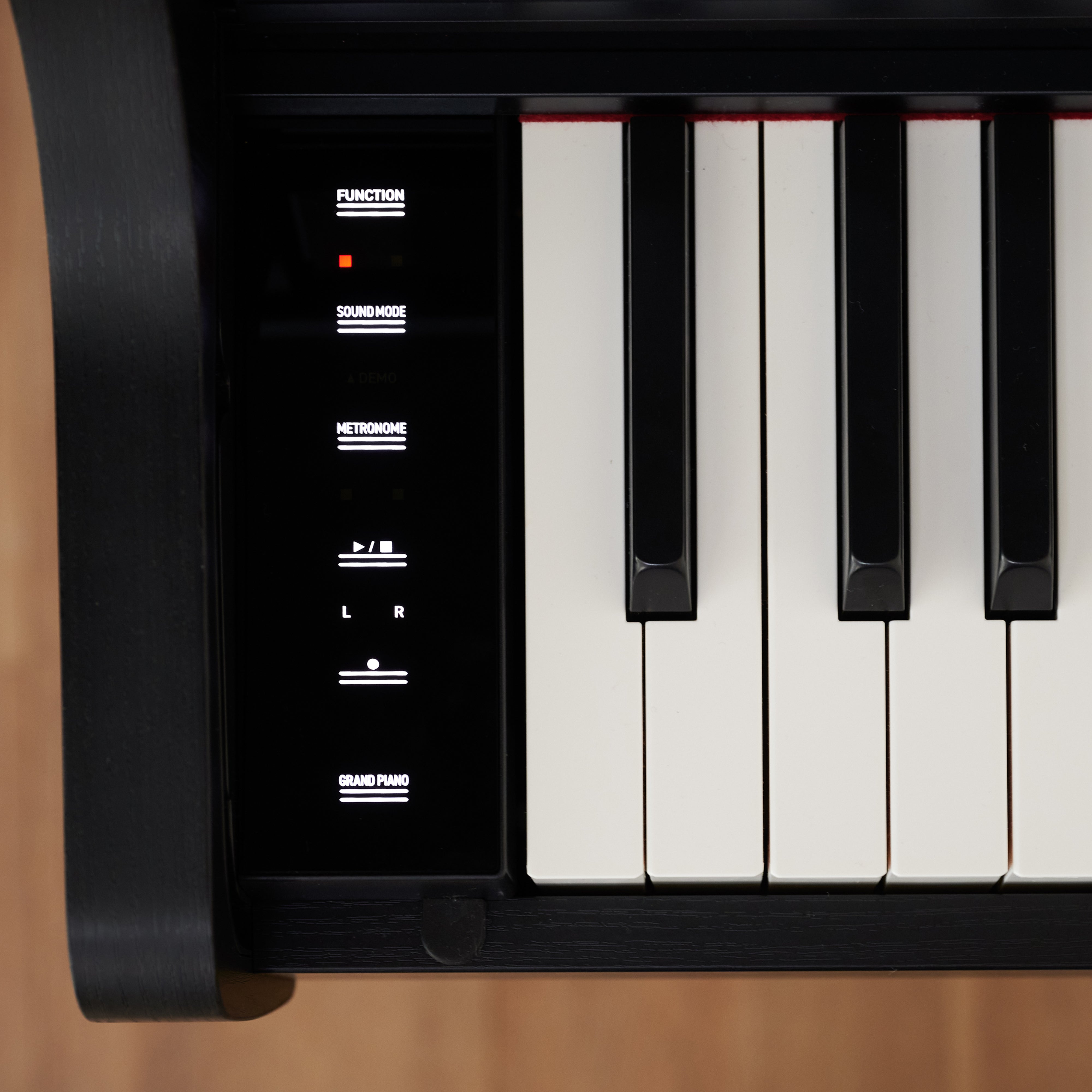 Casio Celviano AP-550 Digital Piano - Black - controls