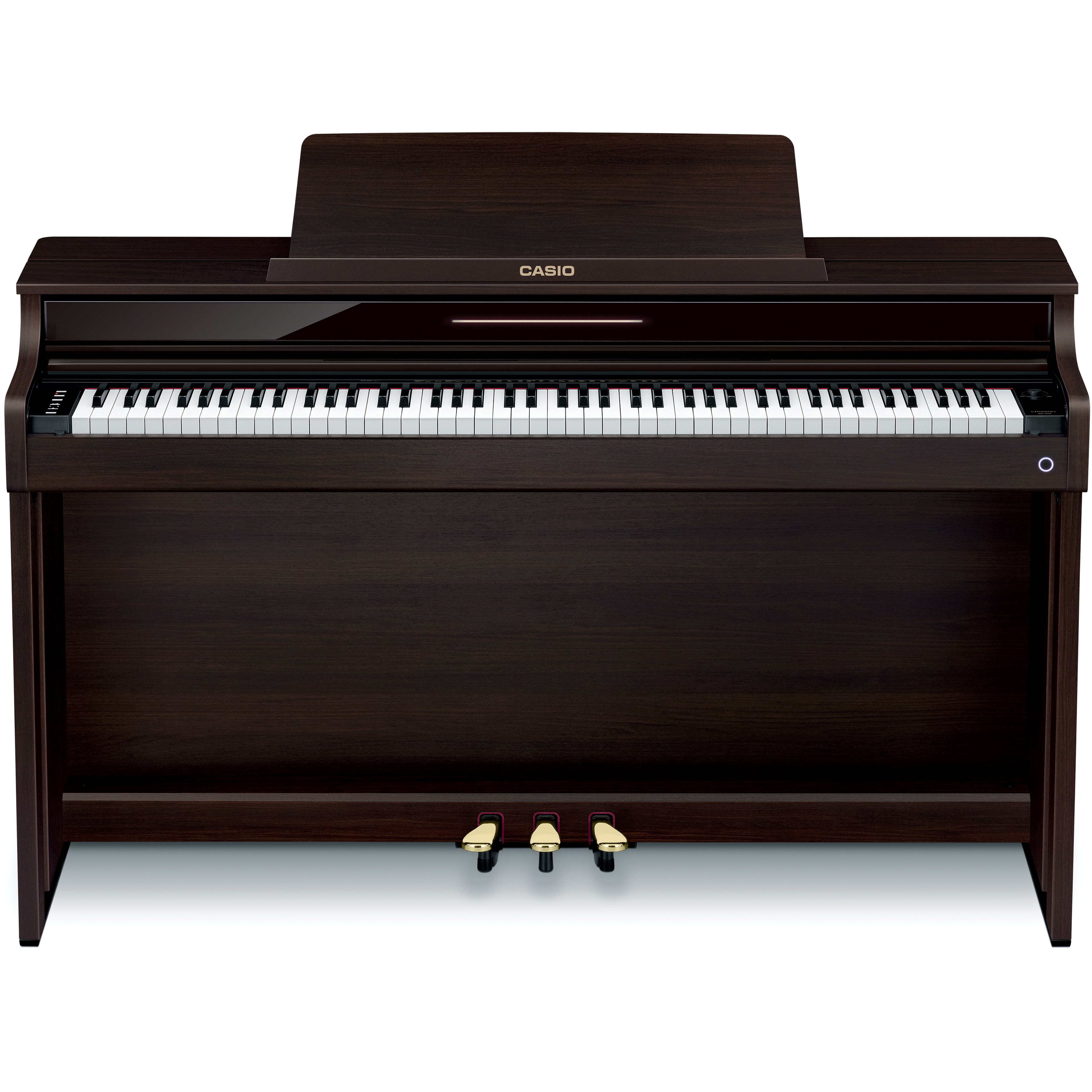 Casio Celviano AP-550 Digital Piano - Brown - front view