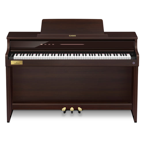 Casio Celviano AP-750 Digital Piano - Rosewood - Front view