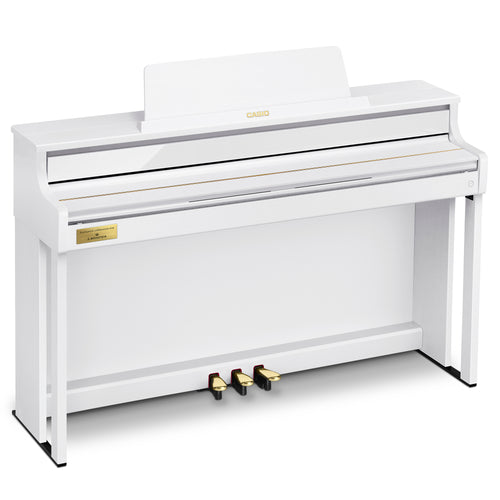 Casio Celviano AP-750 Digital Piano - White - Key cover closed
