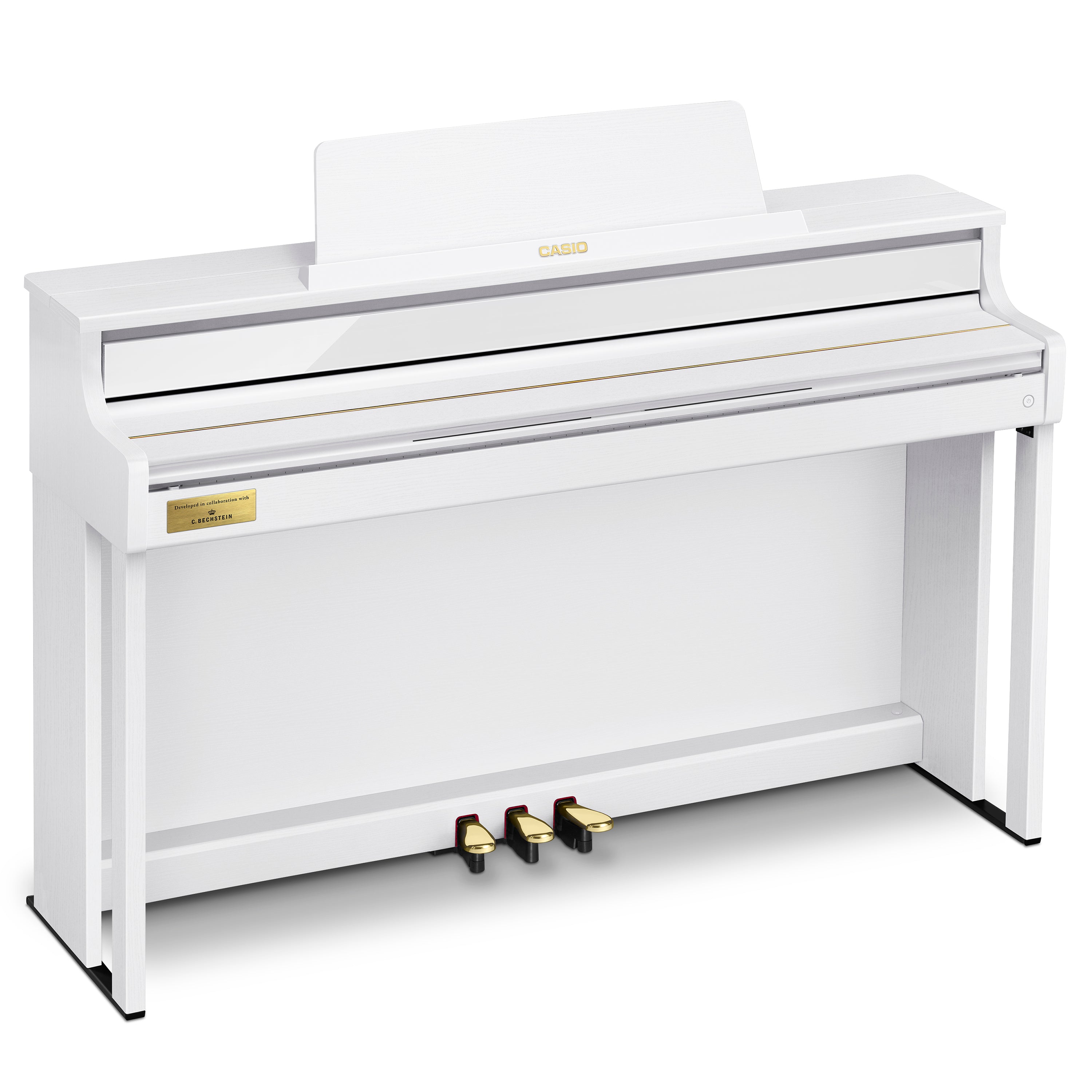 Casio Celviano AP-750 Digital Piano - White - Key cover closed