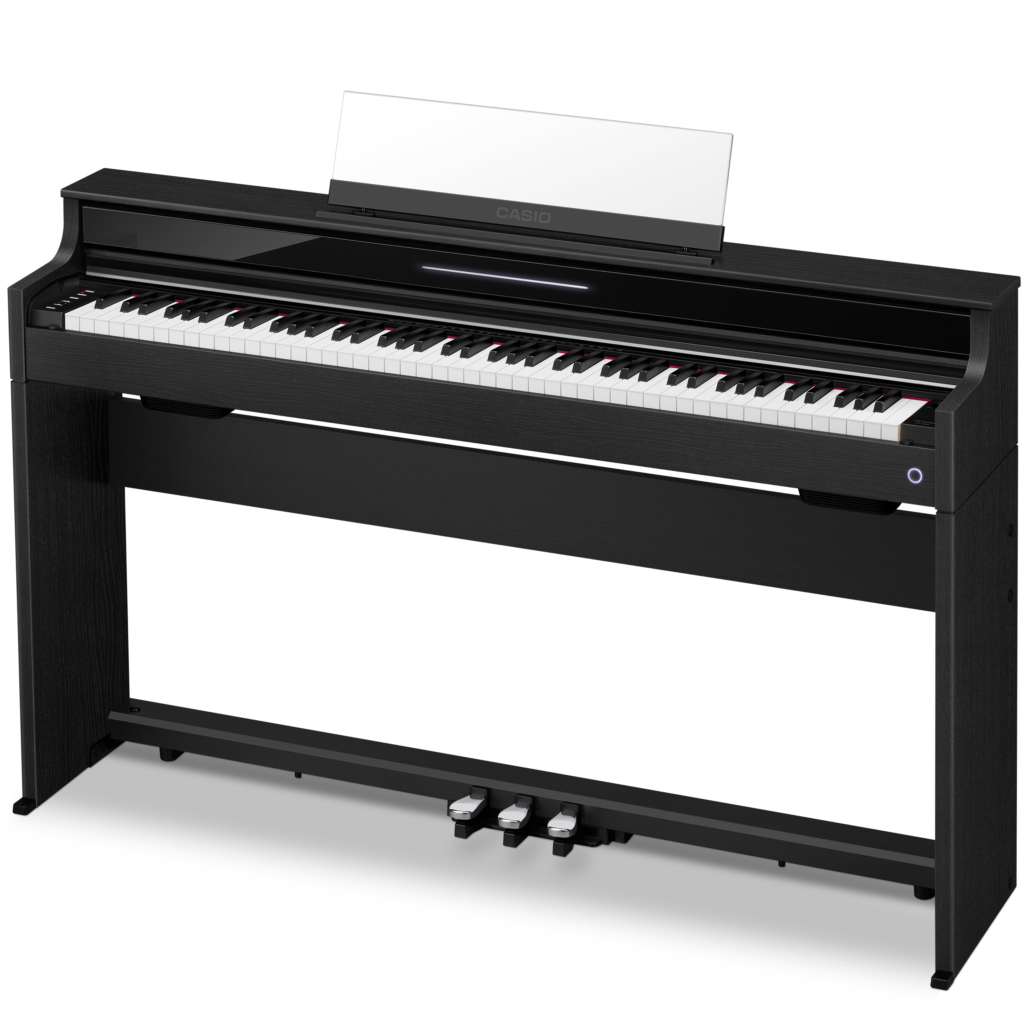 Casio Celviano AP-S450 Digital Piano - Black - facing left