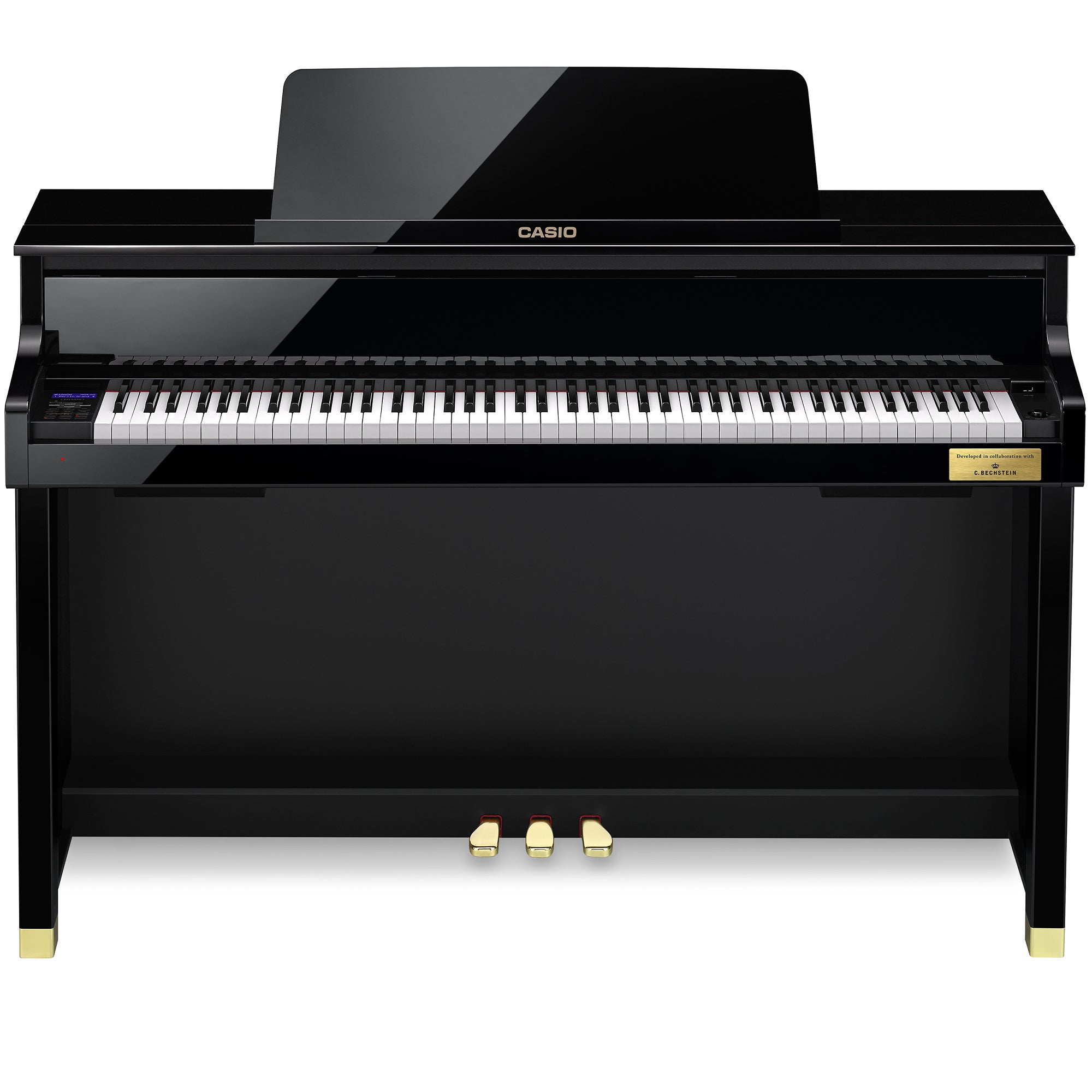 Casio Celviano Grand Hybrid GP-510 Digital Piano - Black Polish - View 1