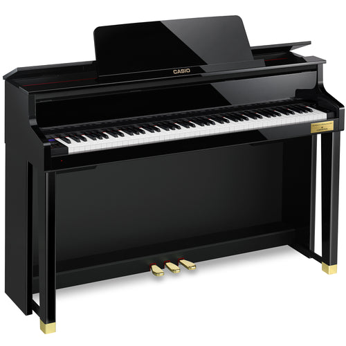 Casio Celviano Grand Hybrid GP-510 Digital Piano - Black Polish - View 3
