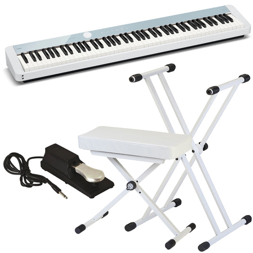 Casio Privia PX-S1100 Digital Piano - Calm Blue KEY ESSENTIALS BUNDLE