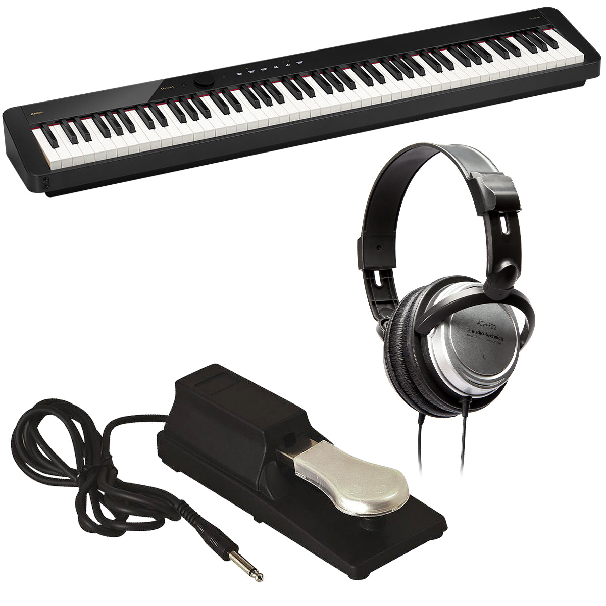 Casio PX-S5000 Digital Piano - Black BONUS PAK – Kraft Music