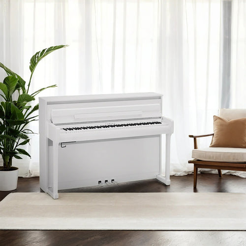 Yamaha Clavinova CLP-885 Digital Piano - Polished White