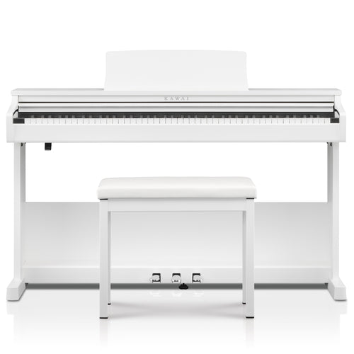 Kawai CX102 Digital Piano with Bench - White, view 5