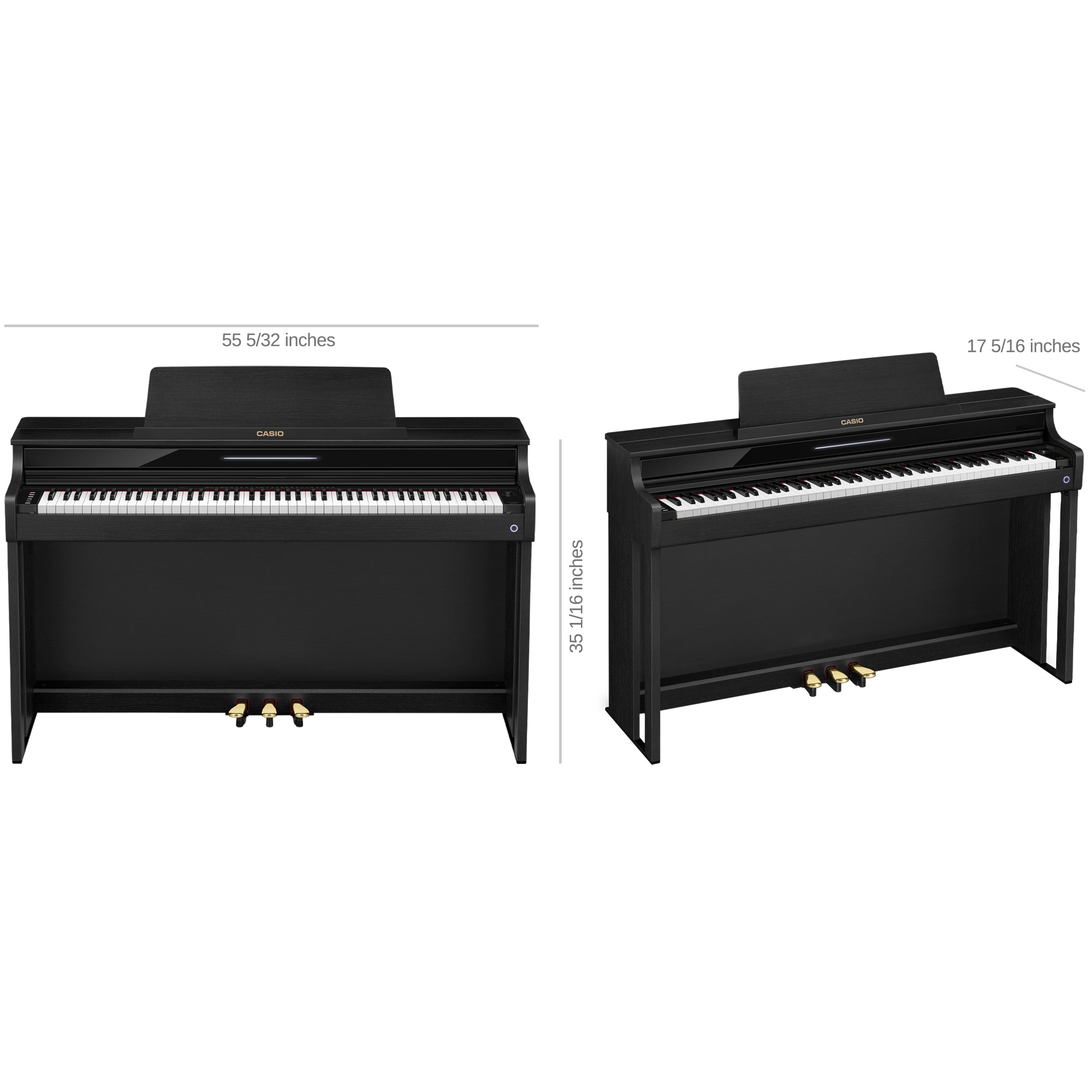 Casio Celviano AP-550 Digital Piano - Black – Kraft Music