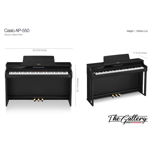 Casio Celviano AP-550 Digital Piano - Rosewood