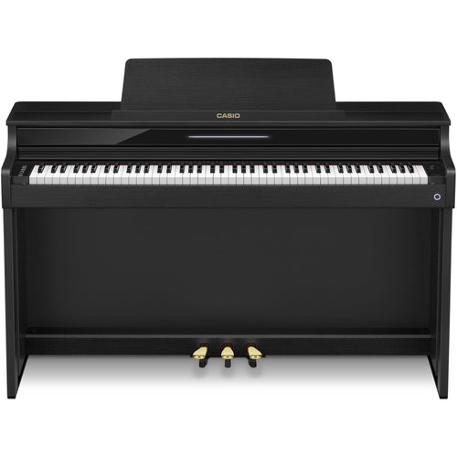 Casio Celviano AP-550 Digital Piano - Black - front view