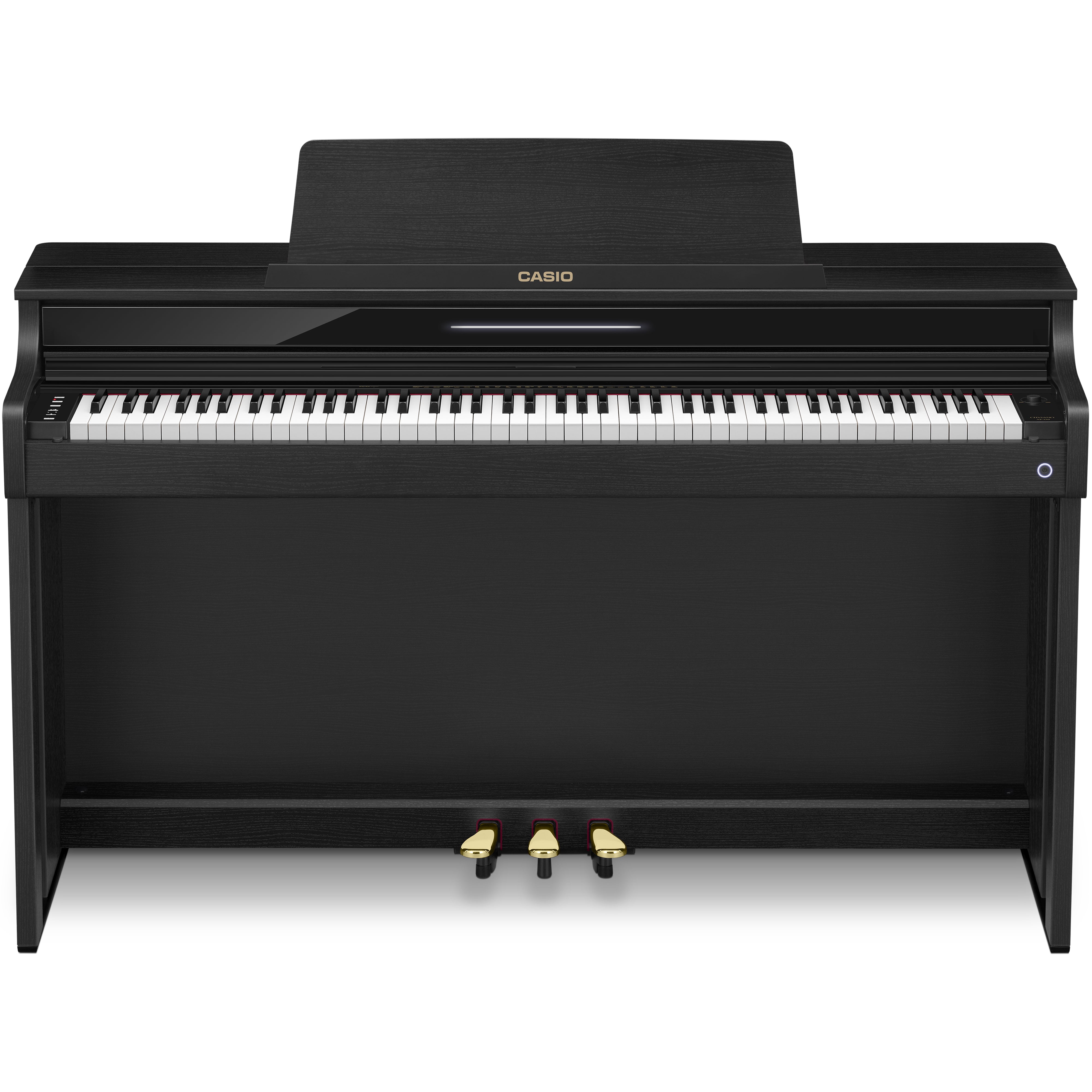 Casio Celviano AP-550 Digital Piano - Black - front view
