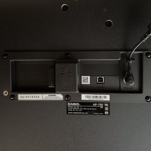 Casio Celviano AP-750 Digital Piano - Black - View 24