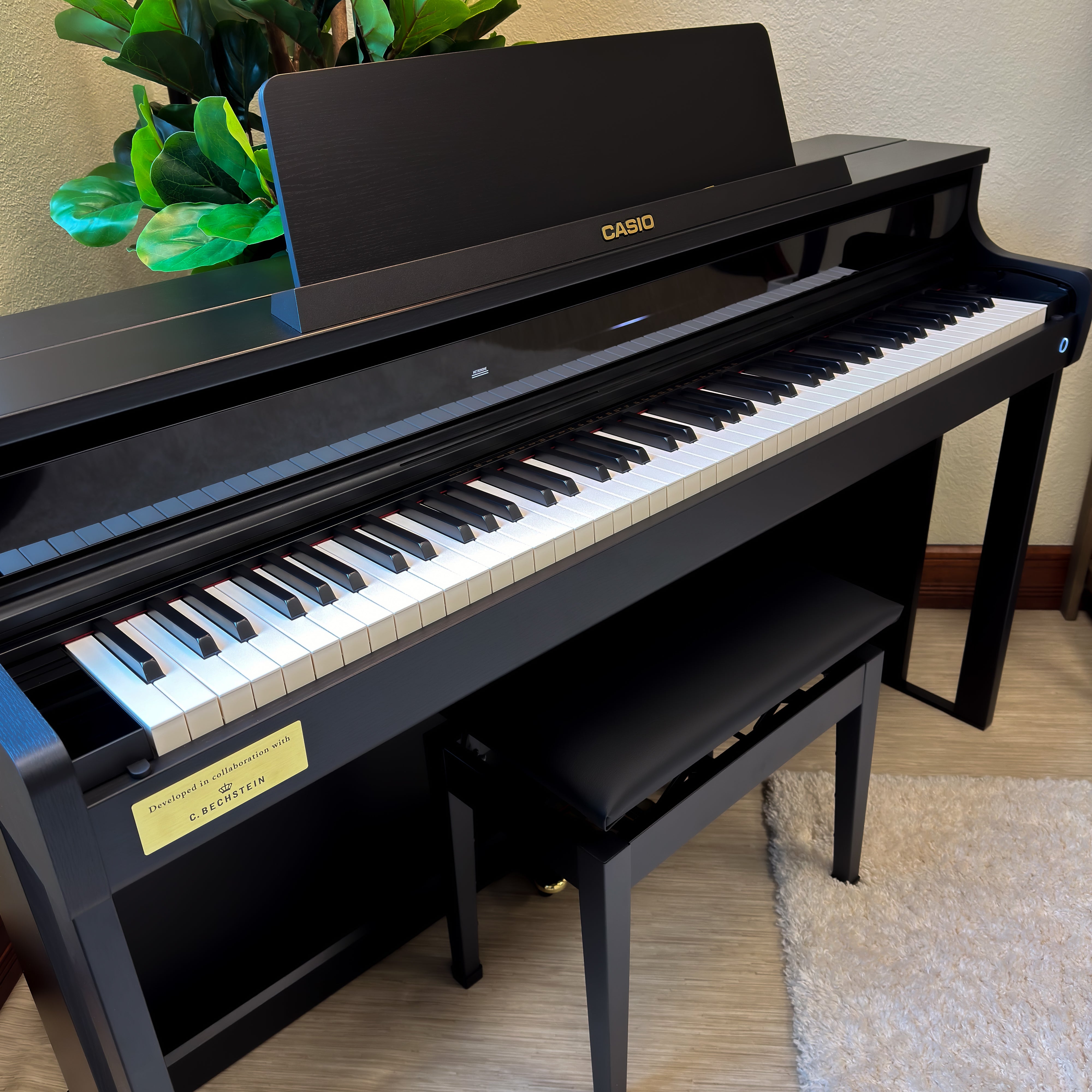 Casio Celviano AP-750 Digital Piano - Black - View 8