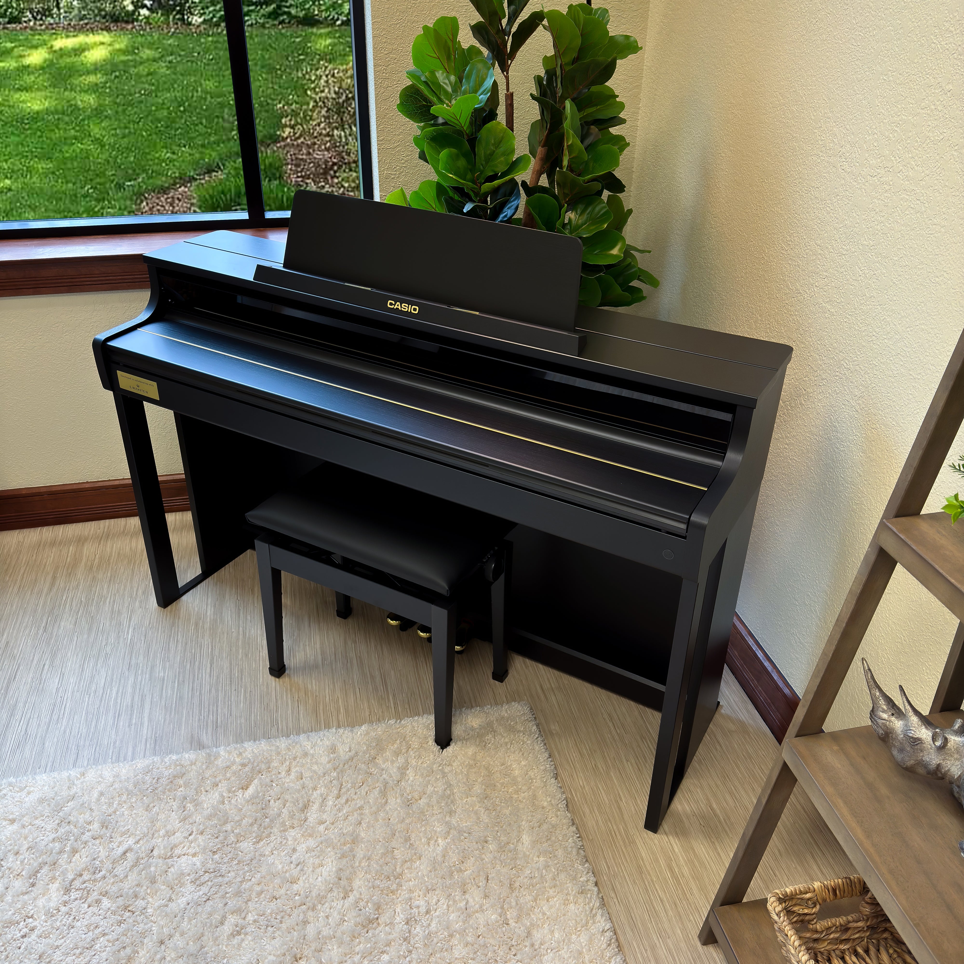 Casio Celviano AP-750 Digital Piano - Black - View 9