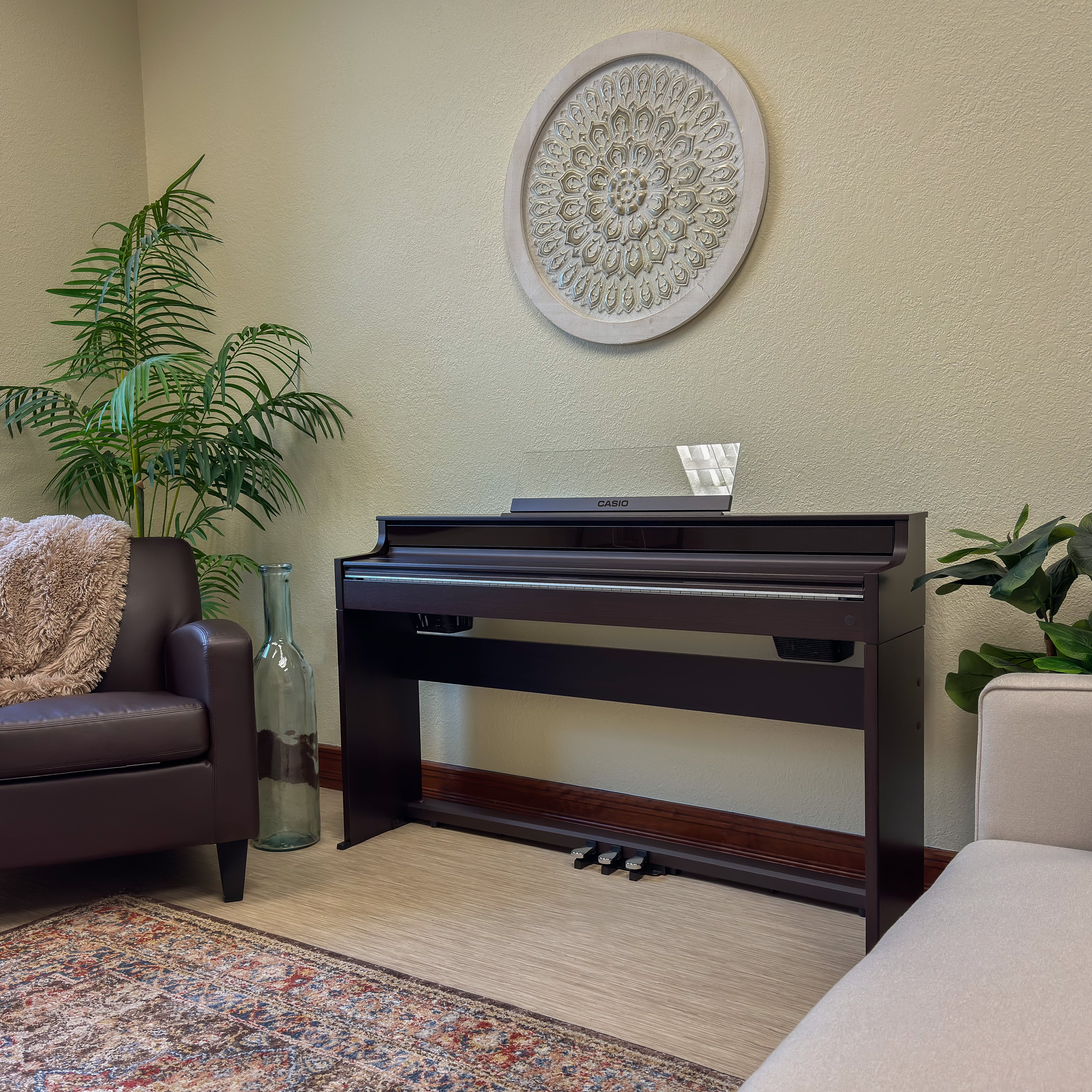 Casio Celviano AP-S450 Digital Piano - Brown - view 9