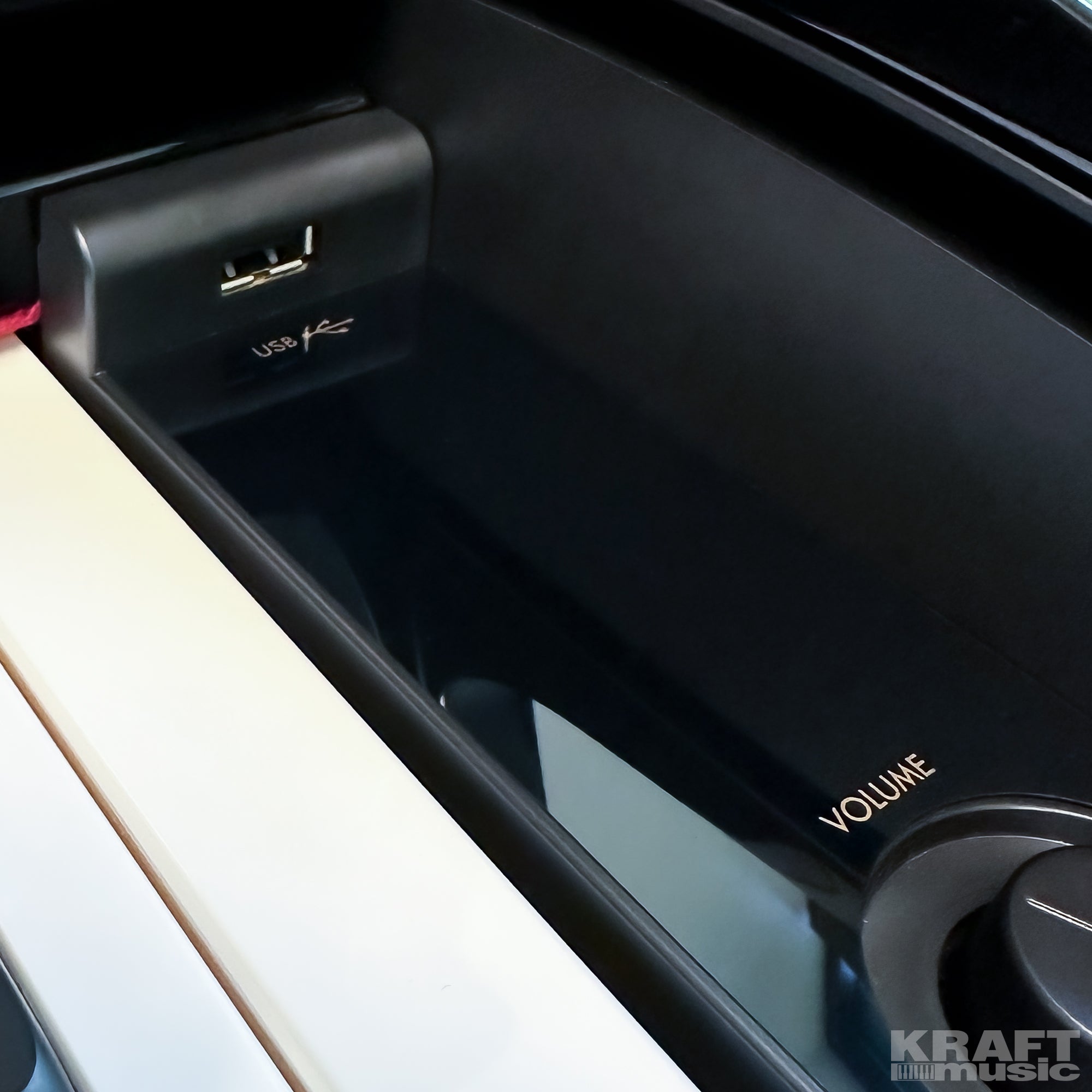 Casio Celviano Grand Hybrid GP-510 Digital Piano - Black Polish - USB Port