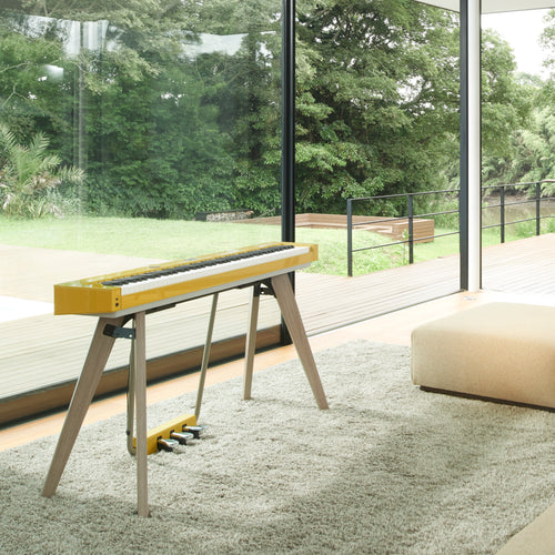 Casio PX-S7000 Digital Piano - Harmonious Mustard in a stylish room