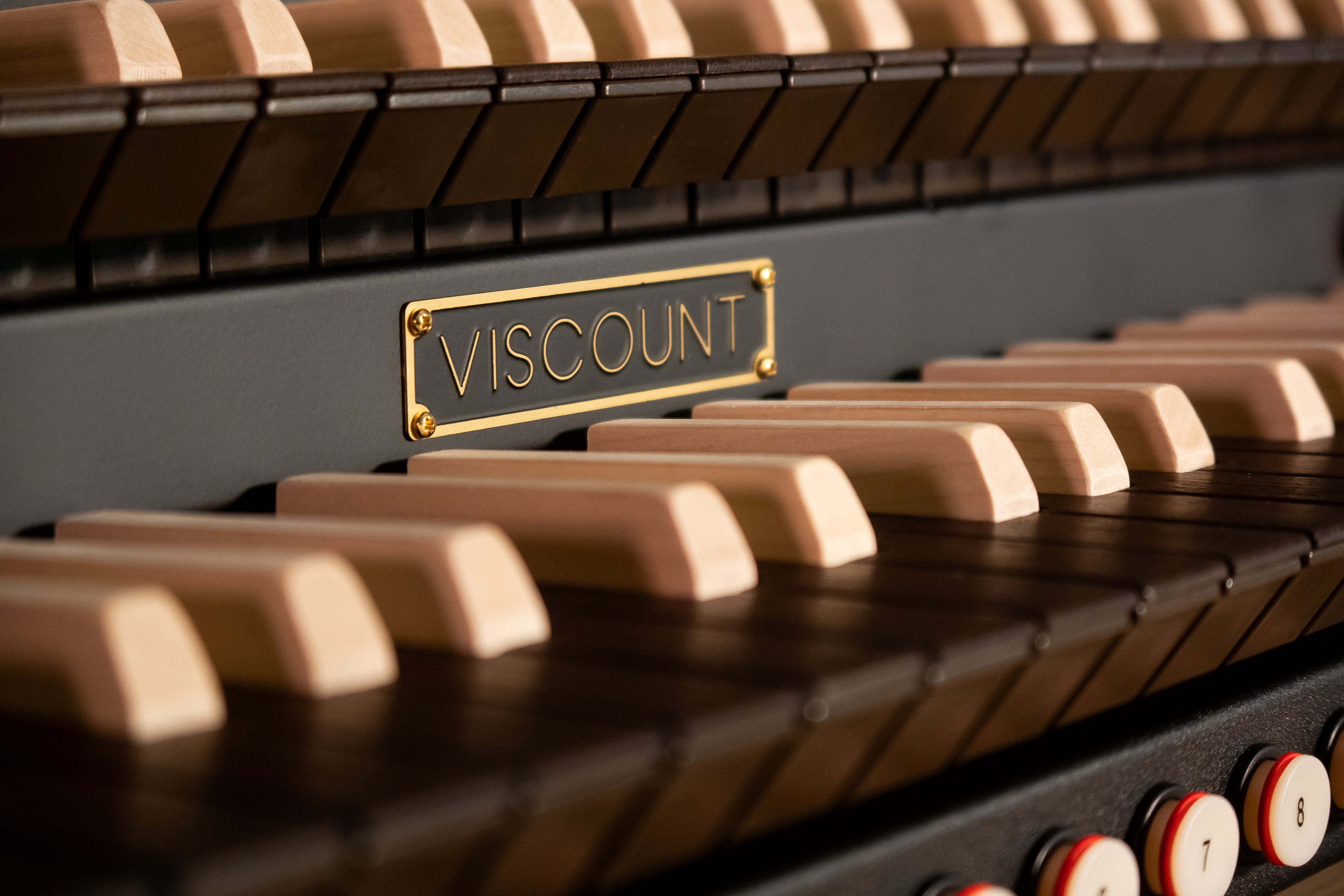 Viscount Cantorum Trio Plus Wood Keys 3 Manual Portable Organ - View 14