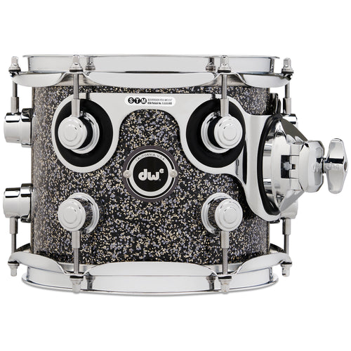 Drum Workshop DWe Rack Tom 7x8" - Black Galaxy, View 1