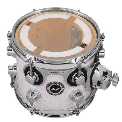 Drum Workshop DWe Rack Tom 7x8" - White Marine Pearl