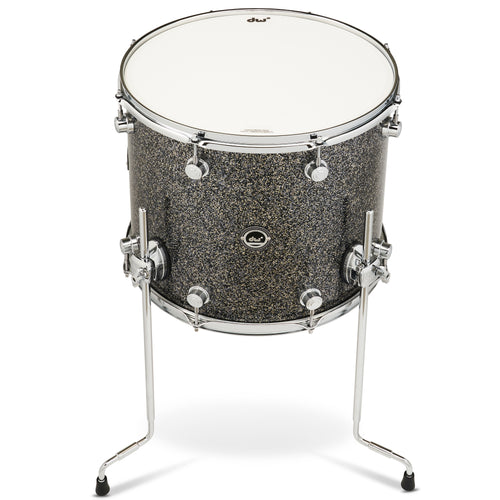 Drum Workshop DWe Floor Tom 14x16" - Black Galaxy, View 2