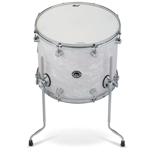Drum Workshop DWe Floor Tom 14x16" - White Marine Pearl, View 2