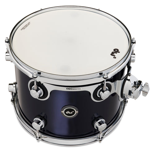 Drum Workshop DWe Rack Tom 9x12" - Midnight Blue Metallic, View 2