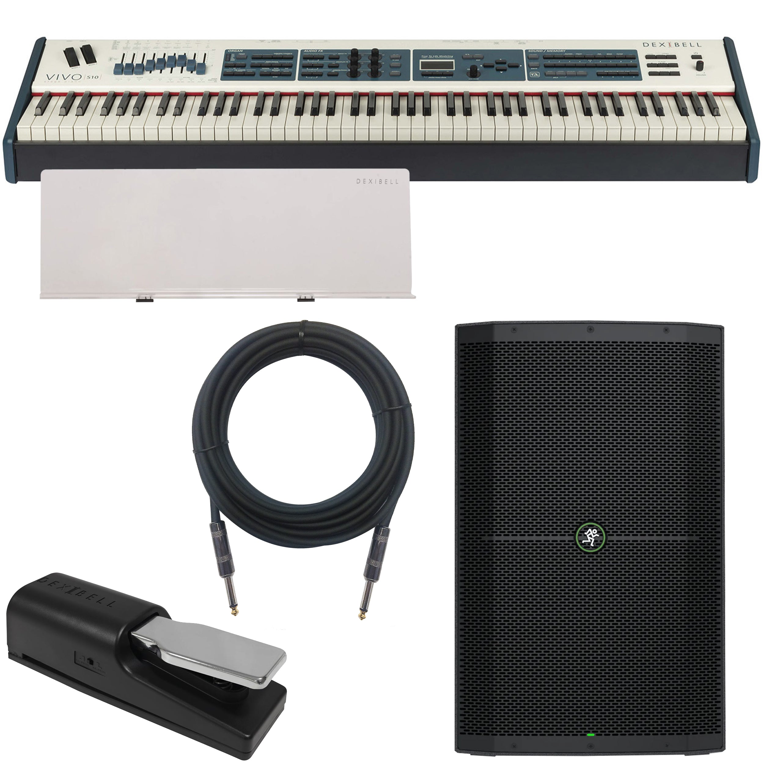 Dexibell VIVO S10 88-Note Stage Piano MONITOR KIT – Kraft Music