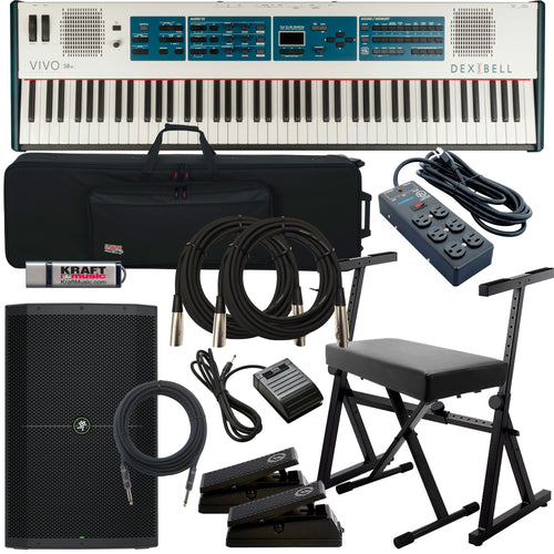 Dexibell VIVO S8M Stage Piano COMPLETE STAGE BUNDLE