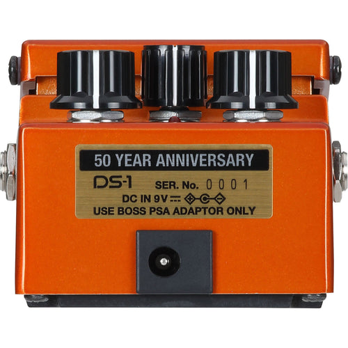 Boss DS-1 Distortion 50th Anniversary Edition Pedal, View 2