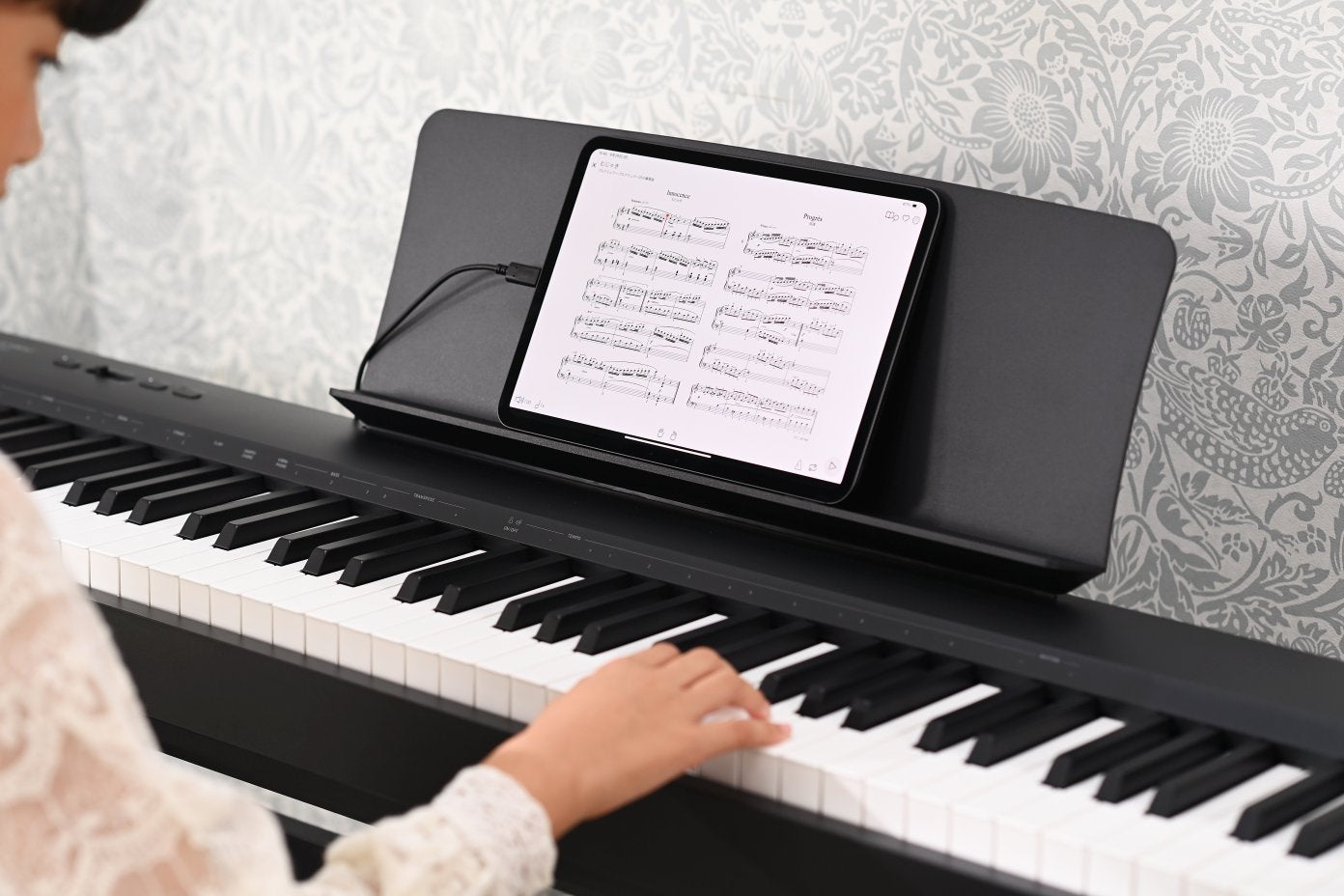 Kawai ES60 Digital Piano - Black, View 10