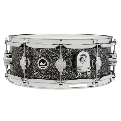 Drum Workshop DWe Snare 5x14" - Black Galaxy, View 1