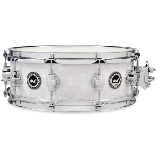 Drum Workshop DWe Snare 5x14" - White Marine Pearl, View 6