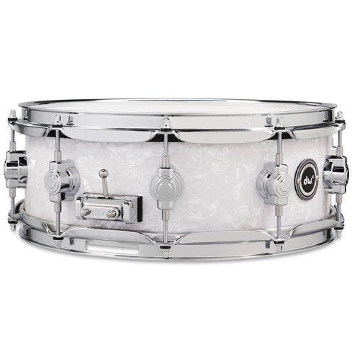 Drum Workshop DWe Snare 5x14" - White Marine Pearl, View 1
