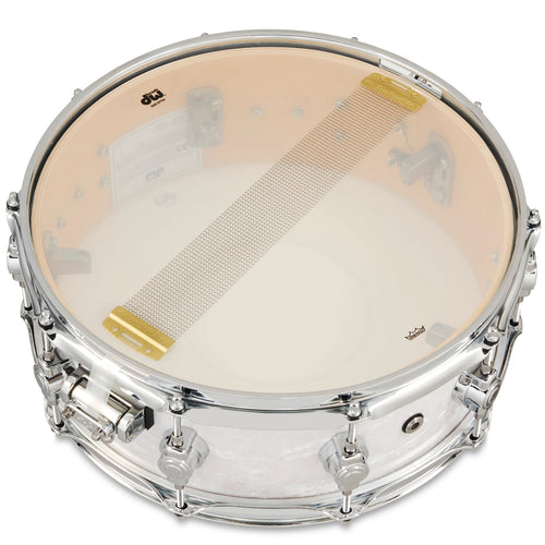 Drum Workshop DWe Snare 5x14" - White Marine Pearl, View 3