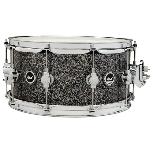 Drum Workshop DWe Snare 6.5x14" - Black Galaxy, View 6