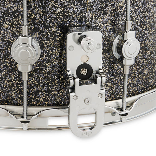Drum Workshop DWe Snare 6.5x14" - Black Galaxy, View 2