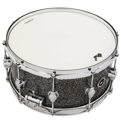 Drum Workshop DWe Snare 6.5x14" - Black Galaxy, View 4