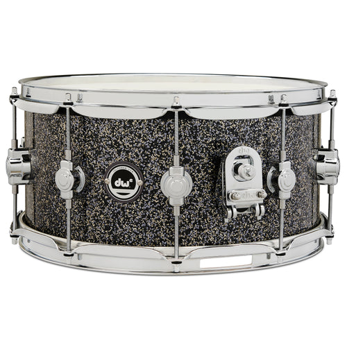 Drum Workshop DWe Snare 6.5x14" - Black Galaxy, View 1