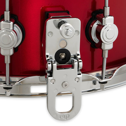 Drum Workshop DWe Snare 5x14" - Black Cherry Metallic, View 2
