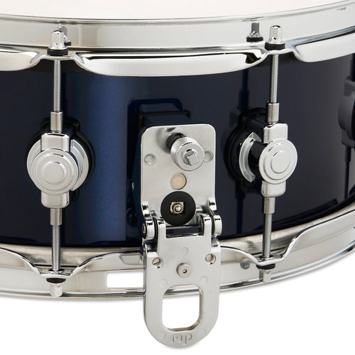 Drum Workshop DWe Snare 5x14" - Midnight Blue Metallic, View 2
